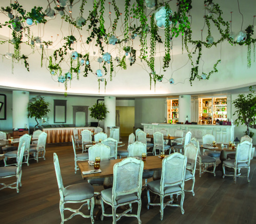 Party hall on the first floor