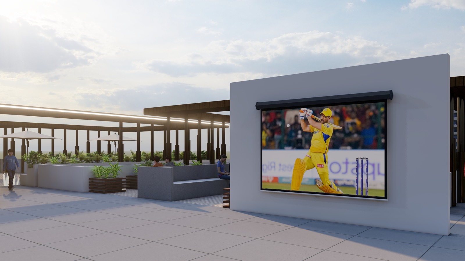 Outdoor cinema